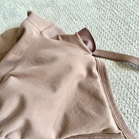SPANX Like-new! Ecocare Longline Bralette in Cafe Au Lait Size XS - Picture 6 of 6